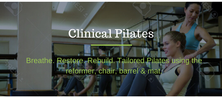 Clinical Pilates exercise class in Surry Hills, Sydney