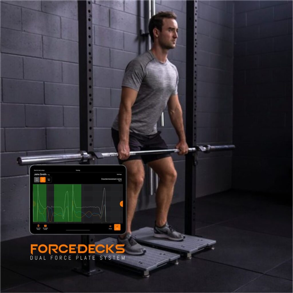 Forcedecks technology - dual forceplate system for better training results