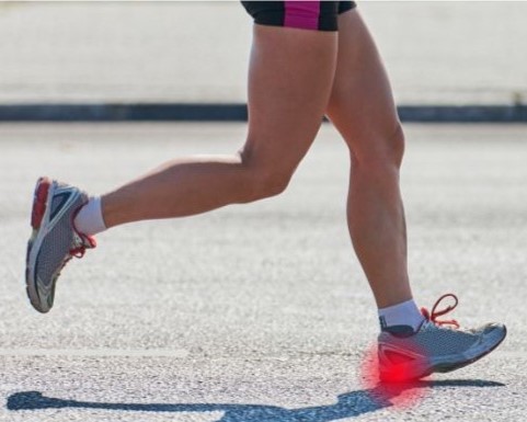 Heel pain when running - what to do.