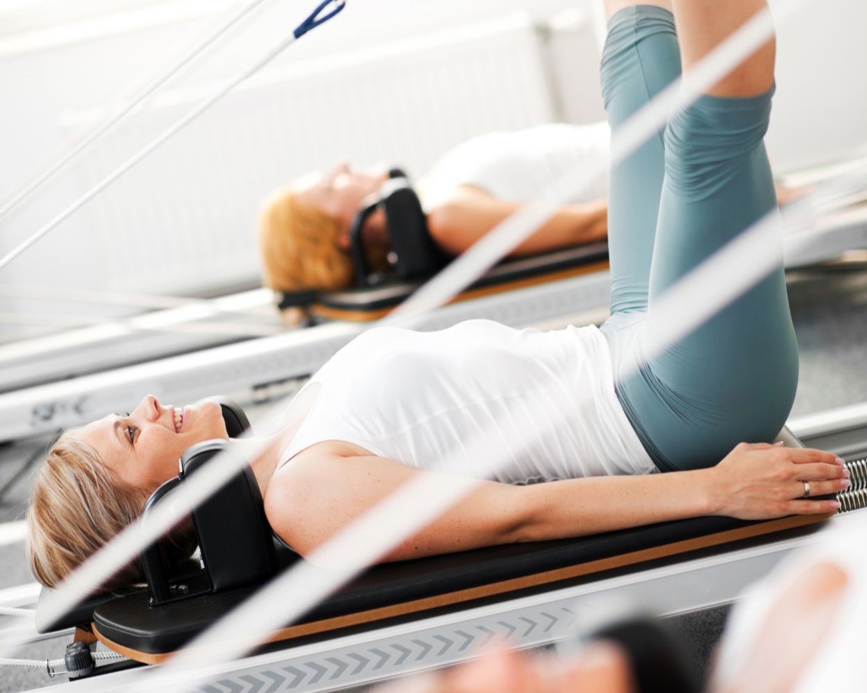 Pilates for pelvic floor muscle strength and back pain treatment
